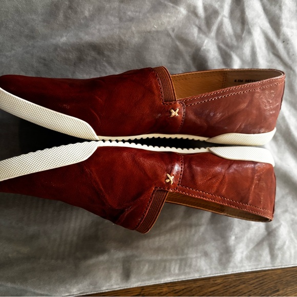 FRYE Melanie Slip-On Flat Leather Sneaker 8.5 - Picture 8 of 9